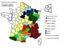 présence du loup en France en 2014