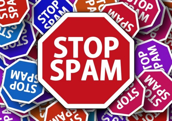 panneau stop spam